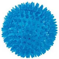 Juguete perro BALL SPIKE TPR POP con púas turquesa Zolux Rozměr 8cm