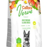 Calibra Dog Verve GF M&L Salmon&Herring Gramáž 2kg, Stáří Adult