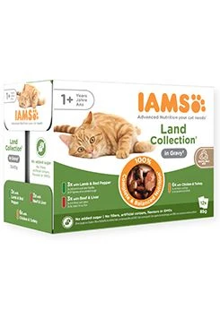 Cat Delights sobre Land in Gravy 12x85g Stáří Adult