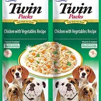 Dog Twin Packs Chicken & Veg in Broth 2x40g