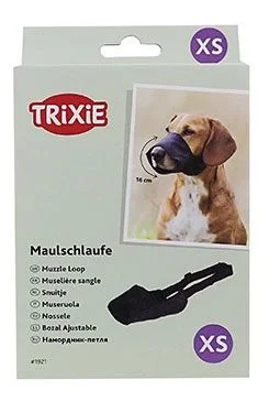 Bozal de fijación para perro XS negro TR Rozměr 5cm