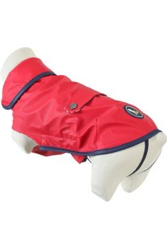 ST MALO Dog Raincoat Red Rozměr 25cm
