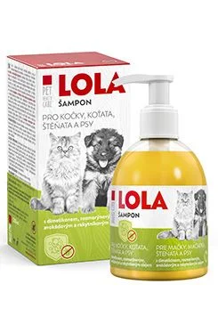 Champú LOLA antiparasitario para perros y gatos PHC Objem 250ml