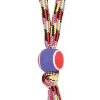 Dog Toy TENNIS BALL ROPE – ball with rope Rozměr 40cm