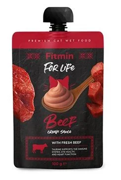 FL cat sobre Cream sauce ternera Gramáž 100g
