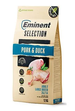 Dog Selection Large Breed Pork & Duck Gramáž 12kg, Stáří Adult