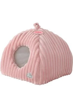 NAOMI Quilted Igloo Bed XL Pink