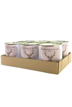 BOHEMIA MASO Game Meat in Own Juice SIX PACK 6x800g