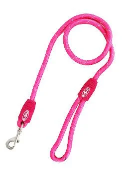 Vodítko BUSTER Reflective lanové růžové Rozměr 13mm
