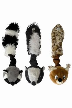 Dog Toy Squeaky Ball with Tail Rozměr 26cm
