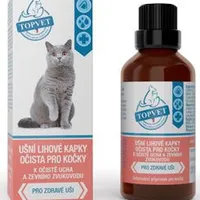 Gotas óticas con alcohol para limpieza de gatos Objem 50ml