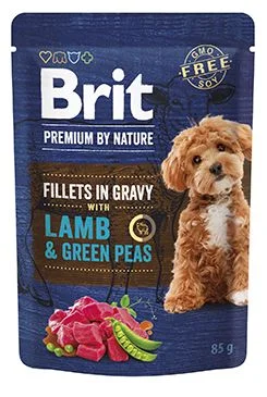 Dog Fillets Gravy Lamb & Green Peas (Filetes de Cordero y Guisantes en Salsa) Gramáž 85g