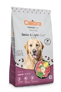 Calibra Dog Premium Line Senior&Light Beef Gramáž 3kg