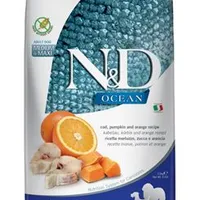 N&D OCEAN DOG M L Bacalao y Calabaza y Naranja Gramáž 2,5kg, Stáří Adult