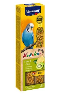 Bird Kräcker Barra para periquitos kiwi + cítricos Počet 2ks