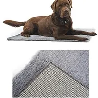 VetBed Non-Slip Bed Mat 75x50cm Grey Kruuse