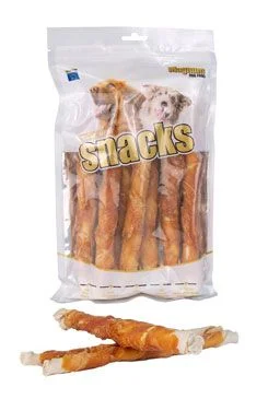 Chicken Roll on Rawhide Stick Gramáž 500g