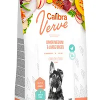 Calibra Dog Verve GF Junior M&L Chicken&Duck Gramáž 2kg
