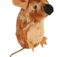 Juguete para gato Ratón de pie de peluche con catnip TR Rozměr 8cm