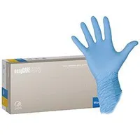 Examination gloves easyCARE LONG nitrile M powder-free Počet 100ks