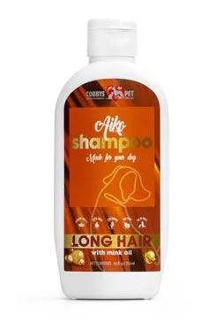 Champú para perros de pelo largo con aceite de visón 250 ml
