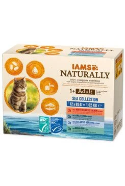 Cat Naturally pouch Sea in gravy 12x85g Stáří Adult