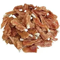 For Dogs and Cats Pochoutka Kuřecí filety na tyčce z buvolí kůže 6 cm 500 g