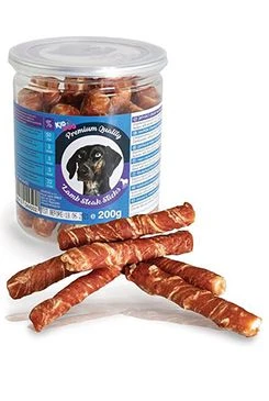 Snack de filete de cordero en palito de búfalo, bote 200 g