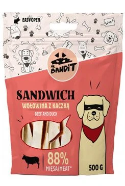 VetExpert SANDWICH treat beef and duck Gramáž 500g
