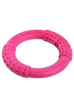 Juguete para perro RING MINI flotante y volador de TPR rosa Kiwi