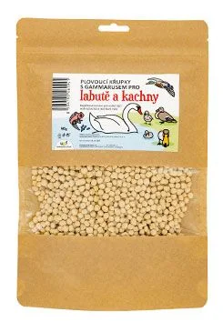 Floating pellets with gammarus for ducks and swans Gramáž 90g