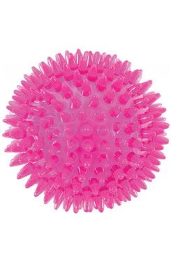 Dog Toy BALL SPIKE TPR POP with Spikes Pink Rozměr 8cm