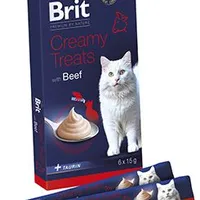 Cat by Nature Creamy Treats Beef 6x15g