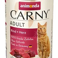 gato CARNY lata corazón de ternera Gramáž 200g, Stáří Adult