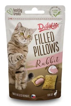 Almohadillas rellenas para gatos sabor conejo Gramáž 40g