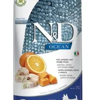 N&D OCEAN DOG Mini Codfish&Pumpkin&Orange Gramáž 2,5kg, Stáří Adult