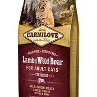 Cat Lamb & Wild Boar Sterilised Gramáž 400g, Stáří kočky Dospělá