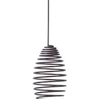 Outdoor SPIRAL feeder for fat balls, metal, purple Rozměr 22cm