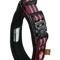 Collar para perro BIVOUAK ajustable 45 rojo Rozměr 55cm