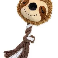 Dog Toy Sloth on Rope Plush KAR Rozměr 22cm