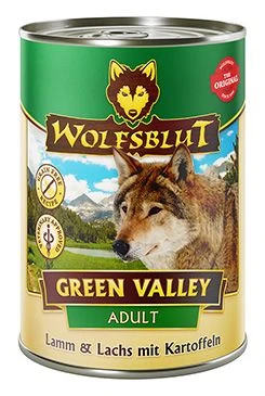 Dog Green Valley konz Gramáž 395g, Stáří Adult