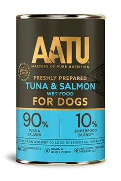 AATU Dog Tuna&Salmon konz Gramáž 400g