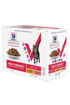 Hill's Fel. VE Chicken Salmon pouch 12x85g Stáří kočky Dospělá