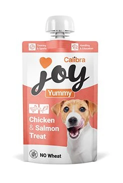 Joy Dog Yummy Chicken & Salmon Treat Gramáž 100 g