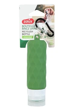 Botella para enjuagar la orina del perro verde YC