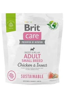 Brit Care Dog Sustainable Small Breed Gramáž 1kg, Stáří Adult