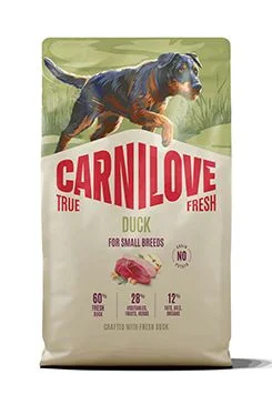 Carnilove Dog True Fresh Dry Duck SB Gramáž 4kg, Stáří Adult