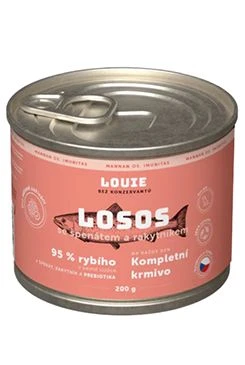 Dog can Salmon with Sea Buckthorn, Spinach & Prebiotics Gramáž 200g