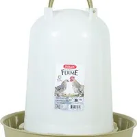 Bebedero de canal para aves de corral verde Objem 5l