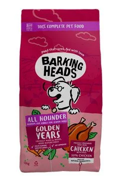 Barking Heads All Hounder Golden Years Chicken Gramáž 12kg
